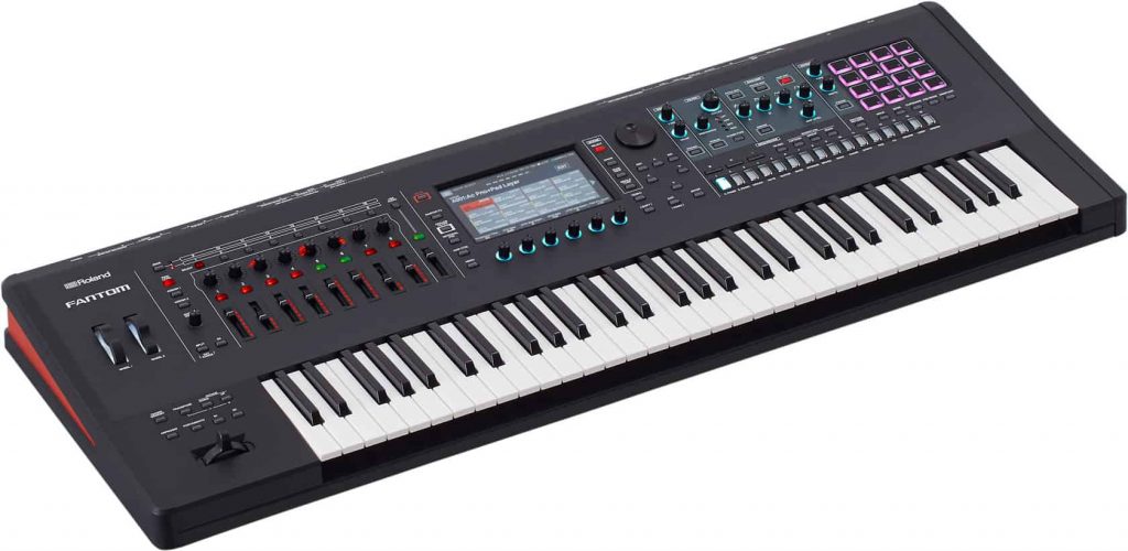 Buy Roland Fantom 6 Synthesizer Keyboard in India side