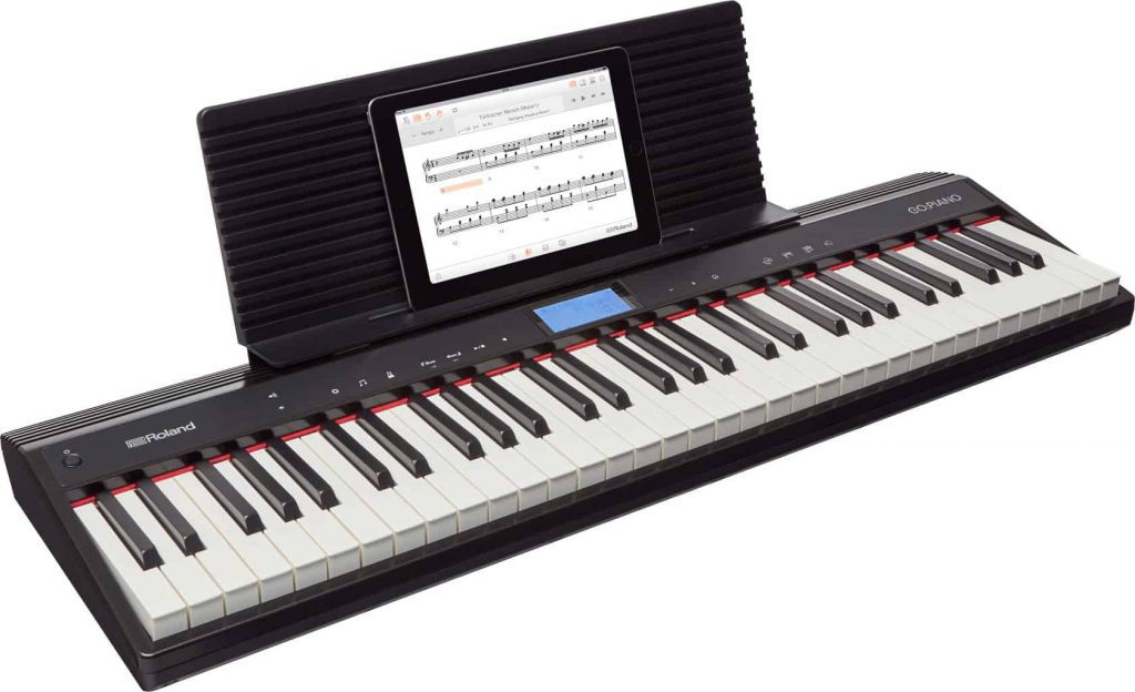 Roland go deals piano 61 dimensions