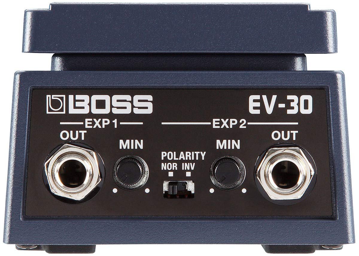 BOSS EV 30 Dual Expression Pedal connectivity