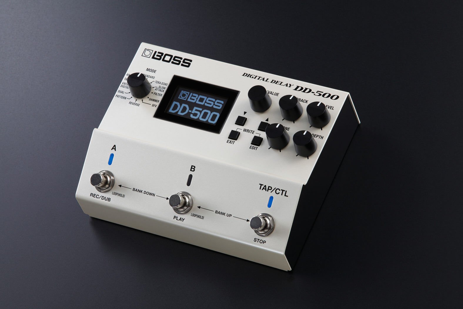 oss DD-500 Digital Delay Guitar Effects Pedal