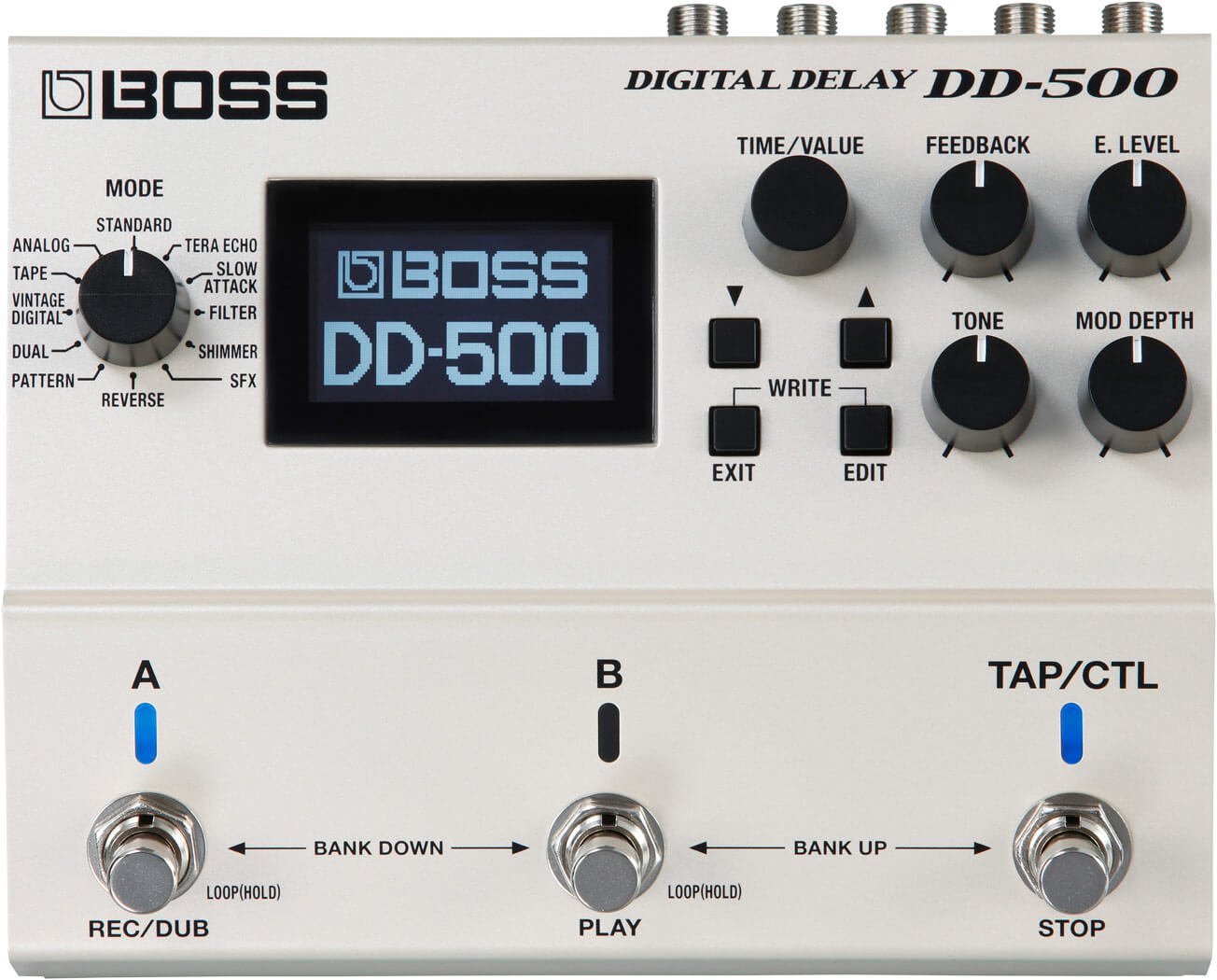 Boss DD 500 Digital Delay Guitar Effects Pedal