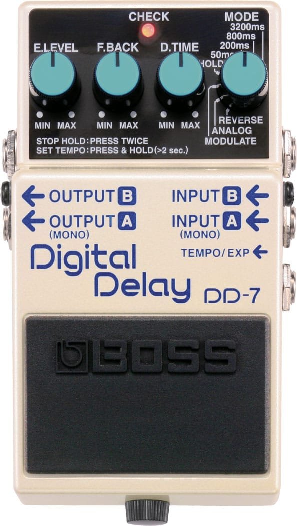 Boss DD 7 Digital Delay top