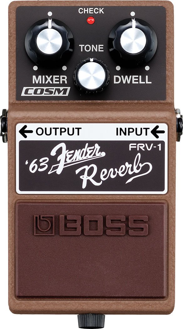 Boss FRV 1 Fender Reverb Guitar Effects Pedal front
