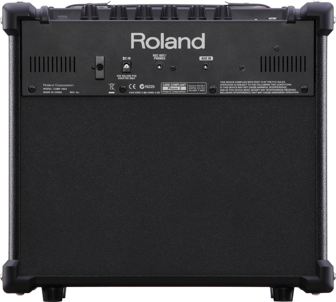 Roland CUBE 10GX back