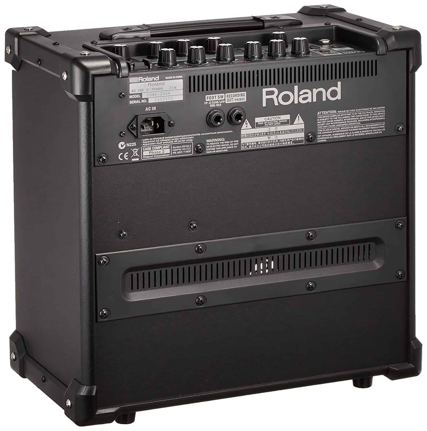 Roland CUBE 20GX Guitar Combo Amplifier 2
