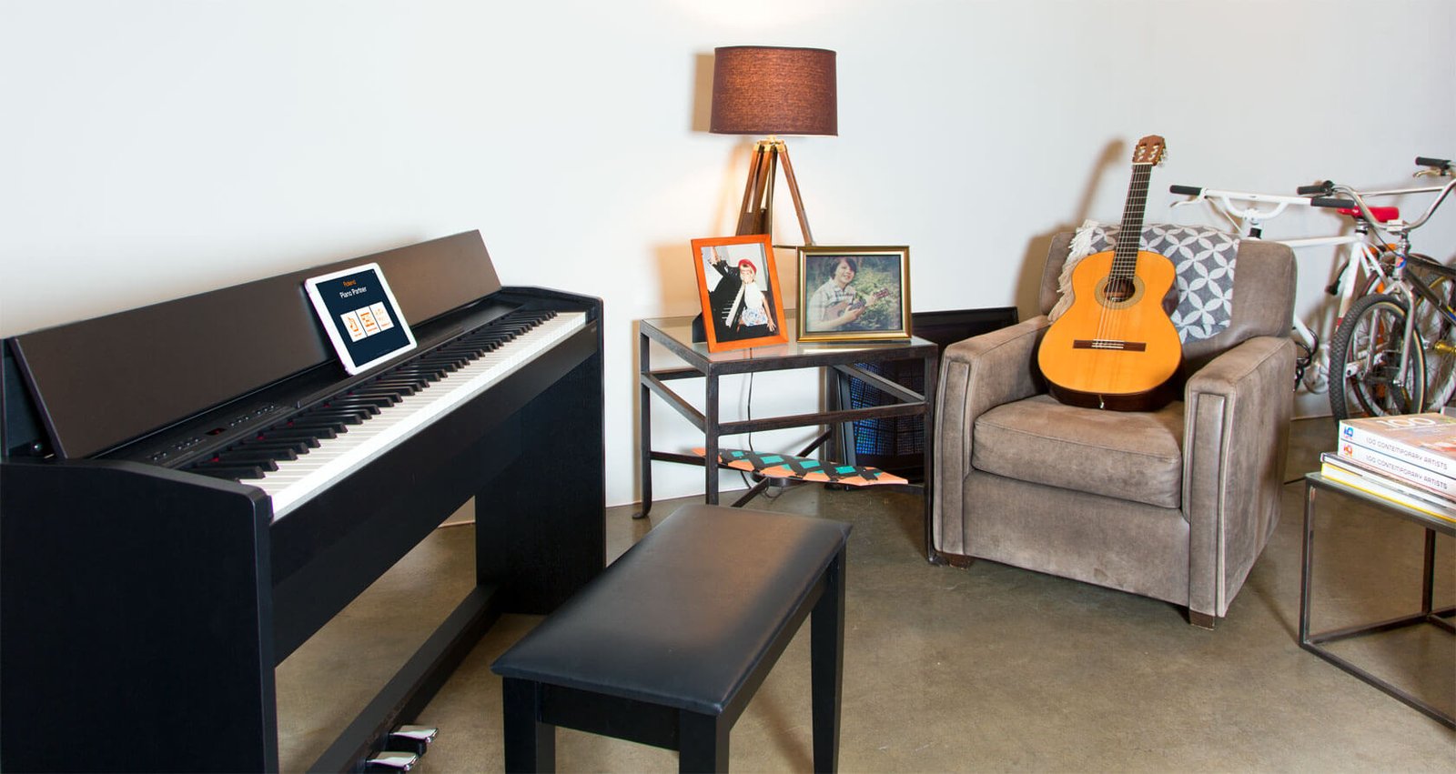 Roland F 130R Digital Piano in home