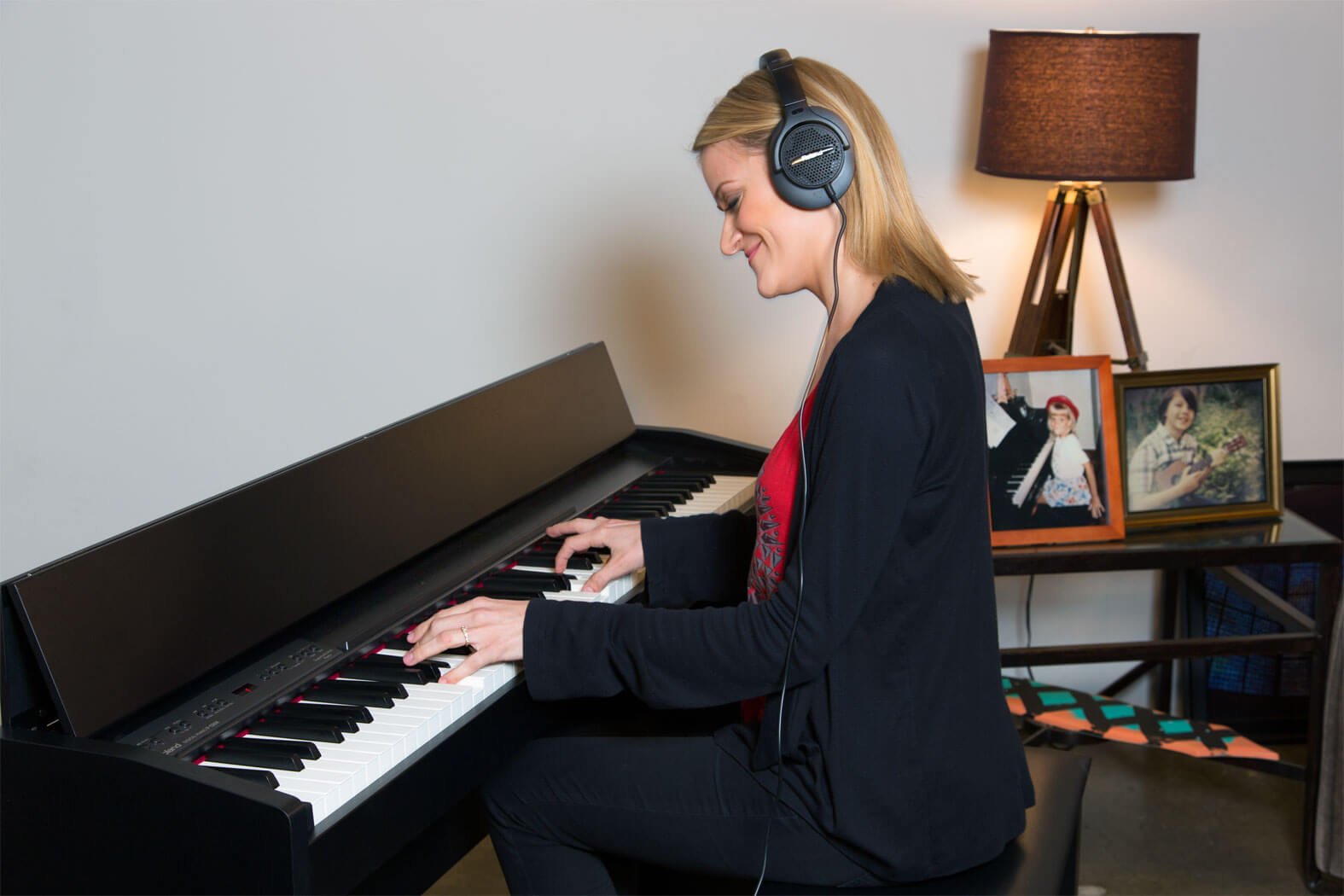 Roland F 130R Digital Piano playing