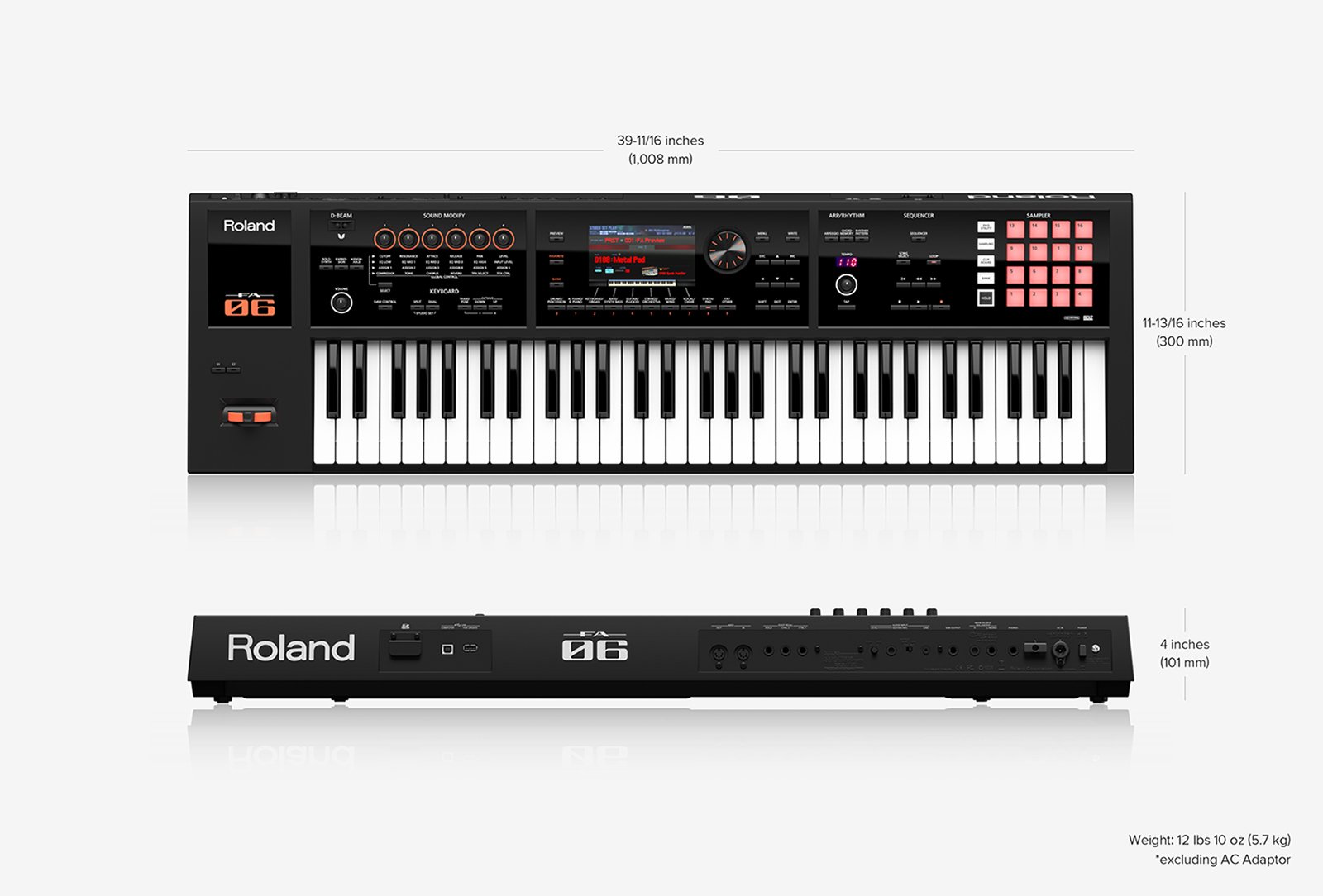 Roland FA 06 61 Key Workstation 6