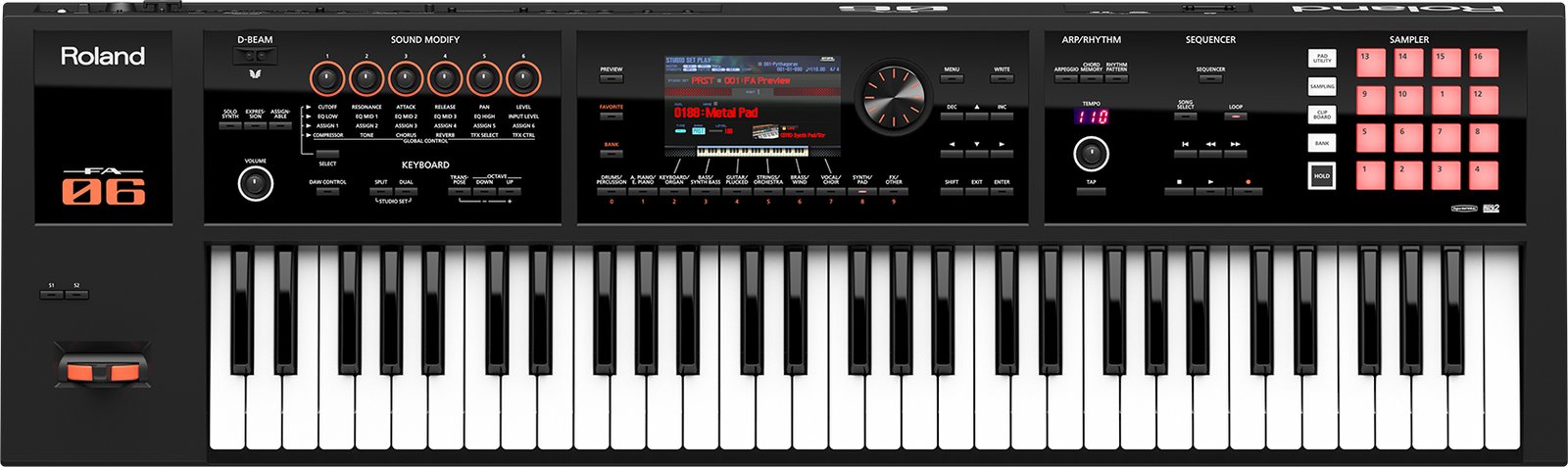 Roland FA 06 61 Key Workstation