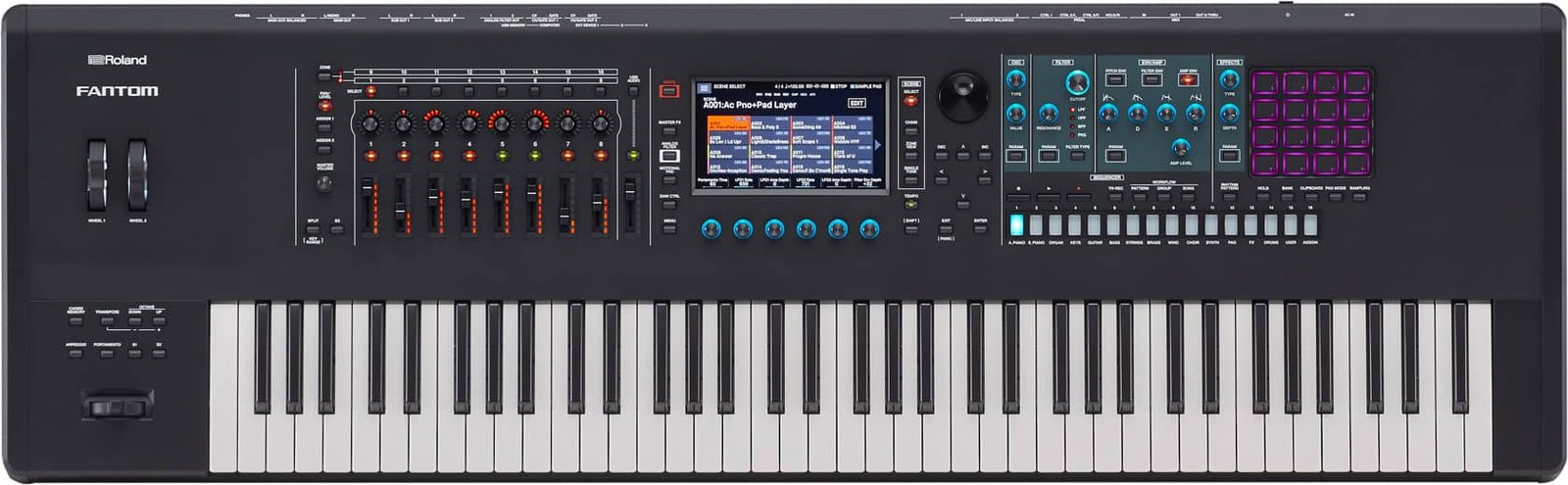 Roland FANTOM-7 Music Workstation Keyboard