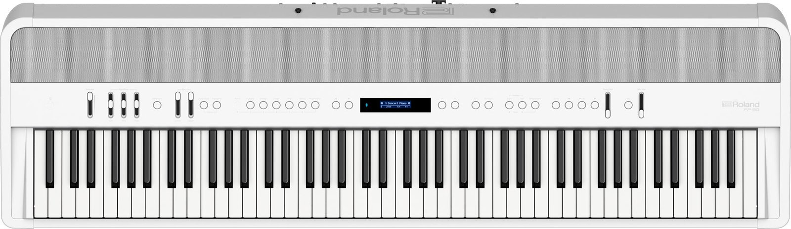 Roland FP 90 Digital Piano white front