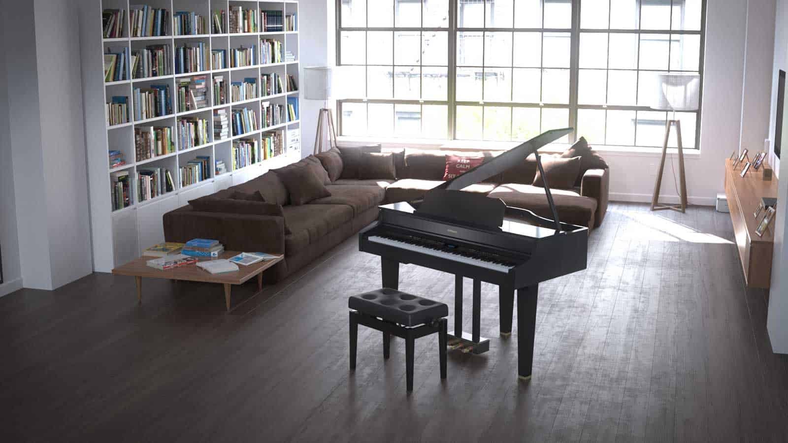 Roland GP 607 PEL Digital Grand Piano
