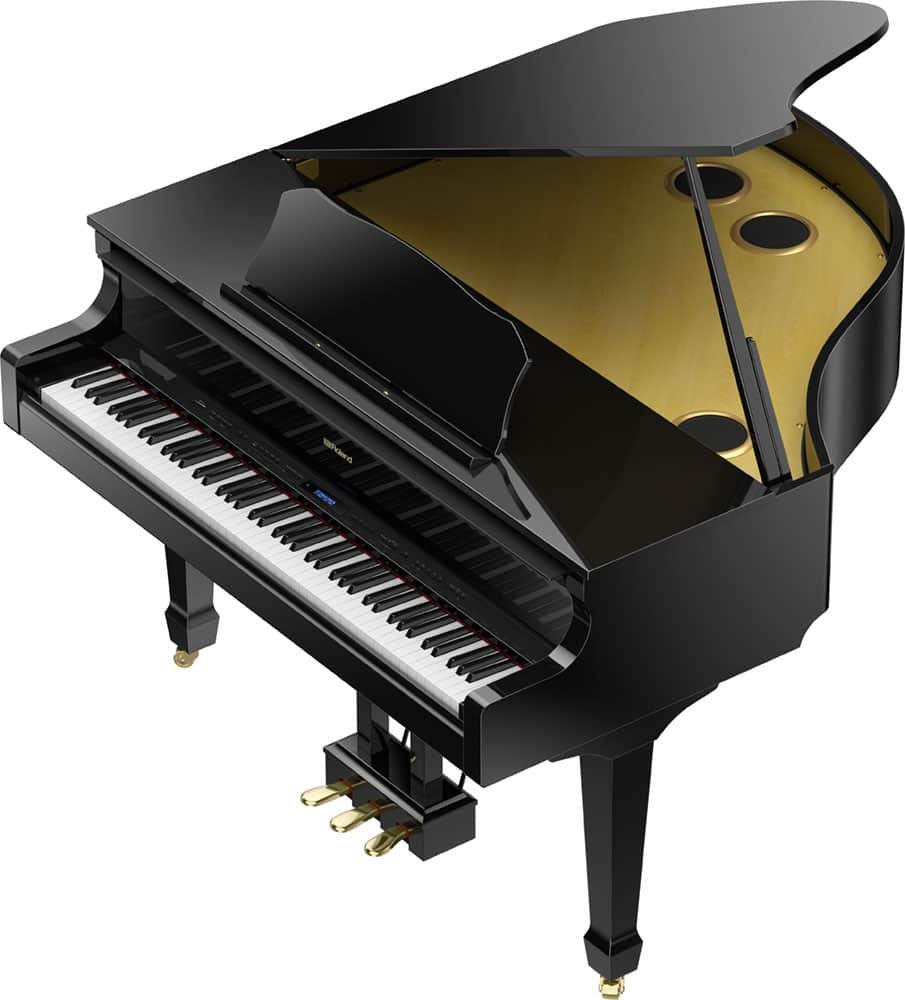 Roland GP 609 Digital Grand Piano keys_1