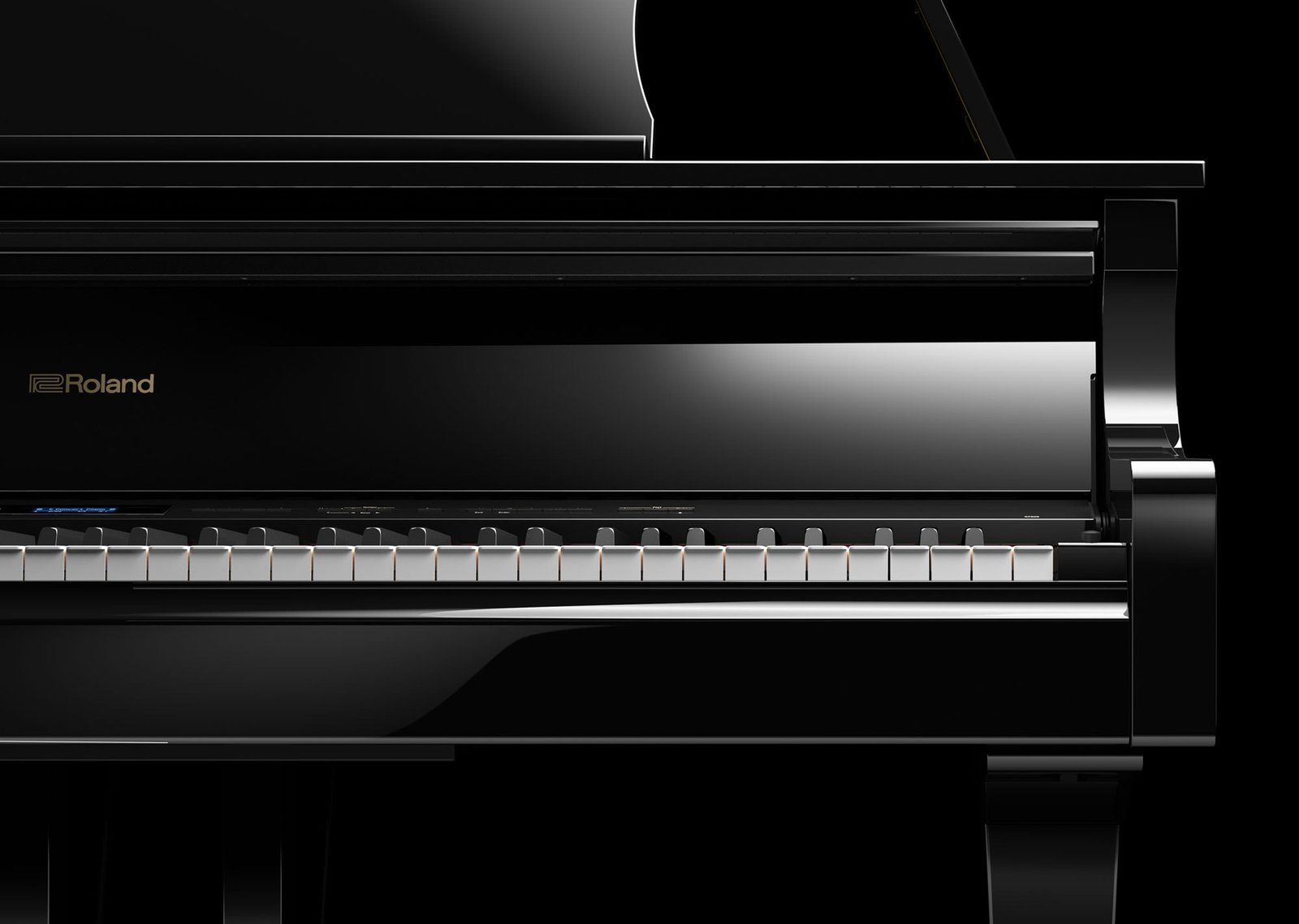 Roland GP 609 Digital Grand Piano keyys_1