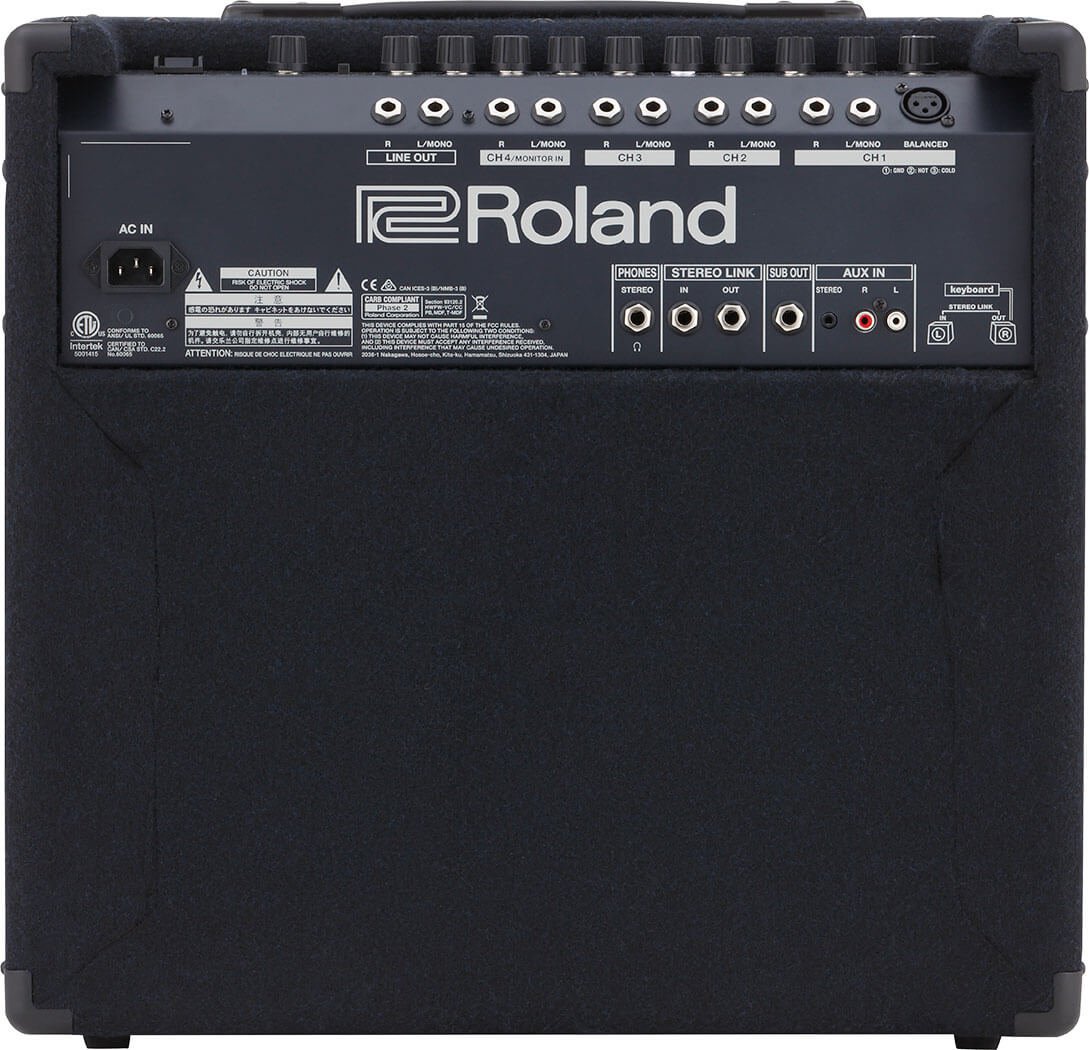 Roland KC 400 Stereo Mixing Keyboard Amplifier back