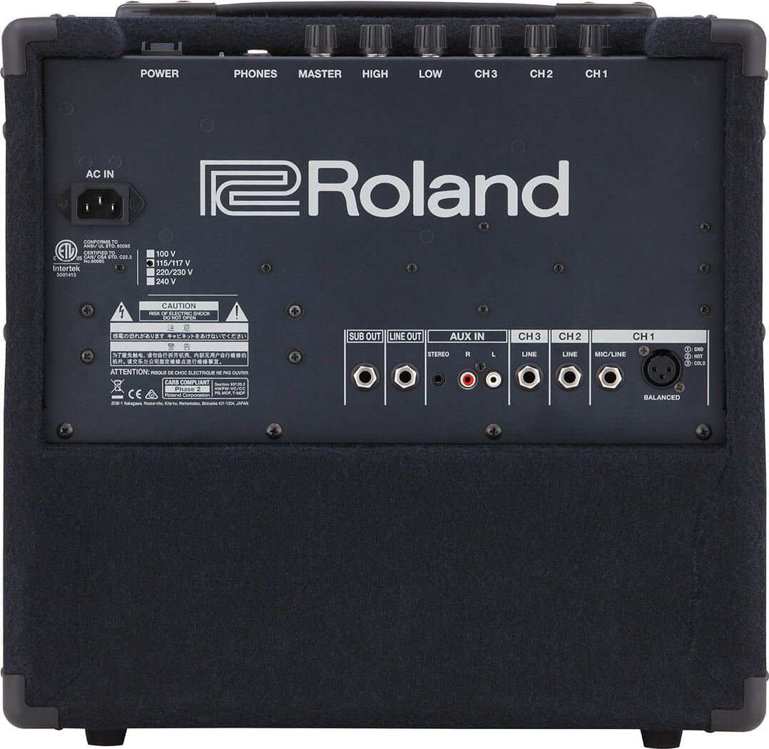 Roland KC 80 3 Ch Mixing Keyboard Amplifier 3