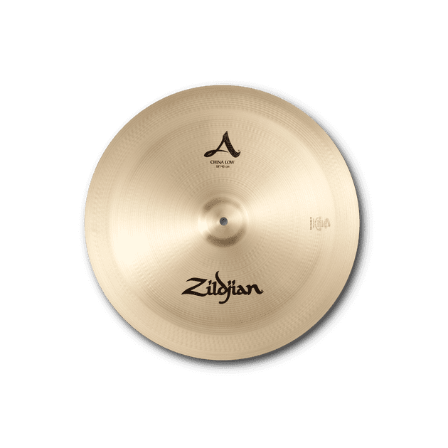 Zildjian A0344 18 A Zildjian China Low Cymbal coin top shot