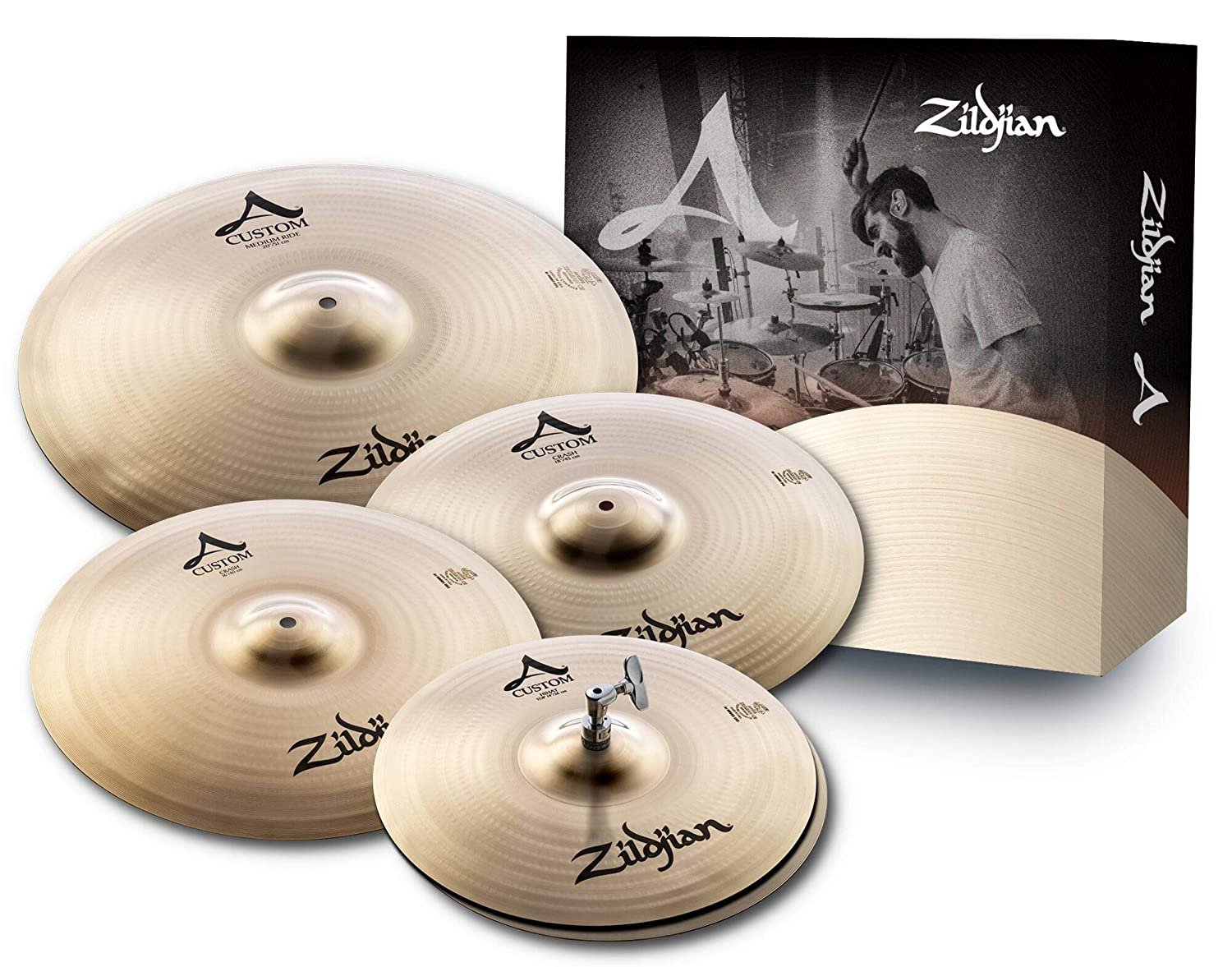 Zildjian A20579-11 A Custom Cymbal Set
