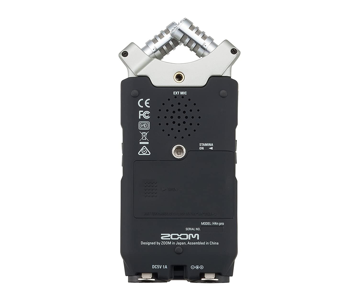 Zoom H4n Pro Digital Multi Track Recorder back