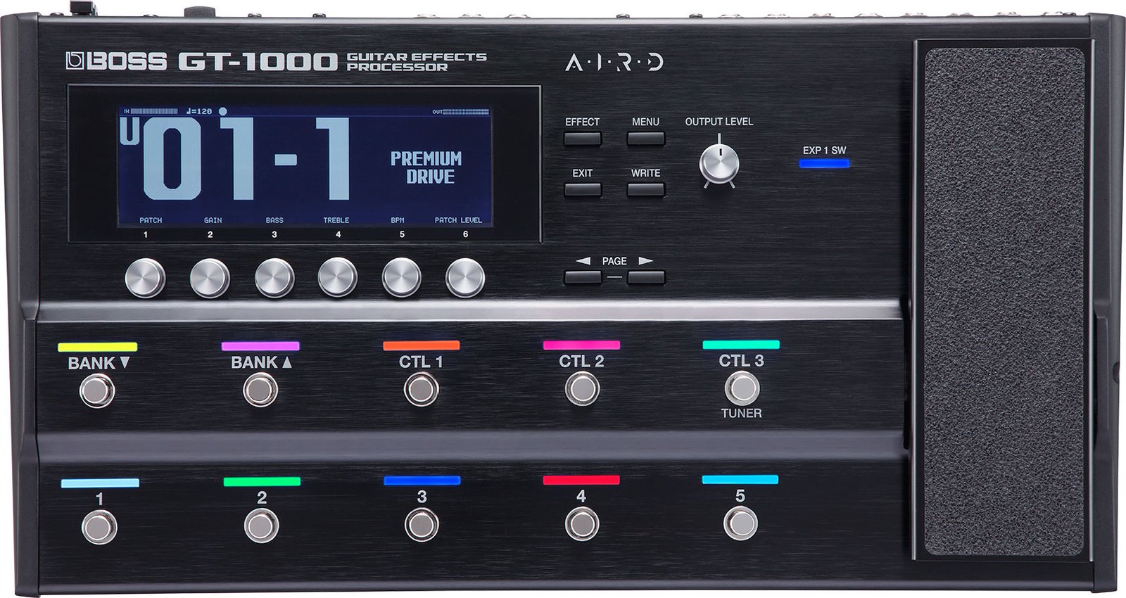 boss GT 1000 pedal